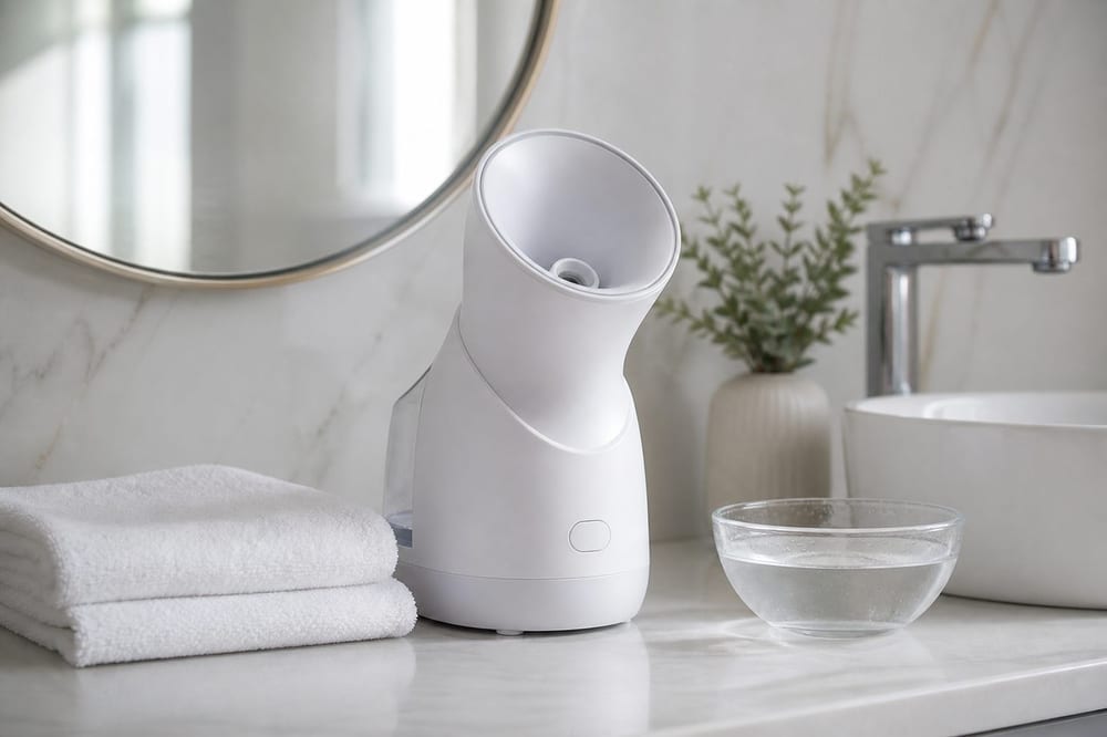 Sauna du visage : mode d emploi doux pour une routine éclat