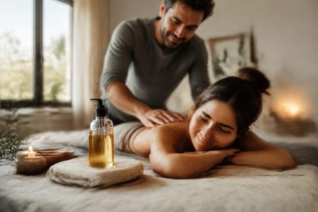 Meilleure huile de massage couple : 5 choix fiables sans surpayer